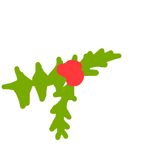 Mistletoe drawing by madsblazin