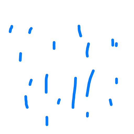 Rain drawing by BbJamminT
