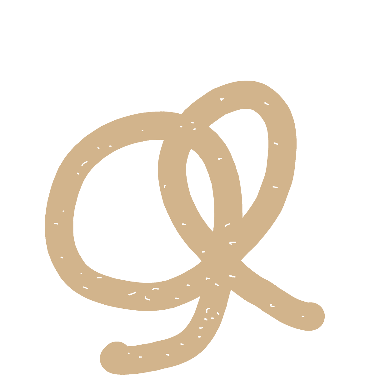 Pretzel drawing by omega-coral-shape