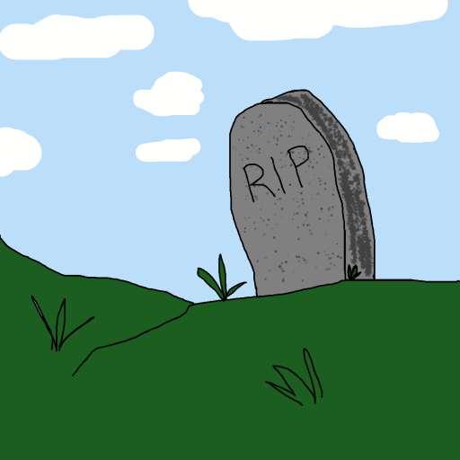 Gravestone drawing by krissywissy