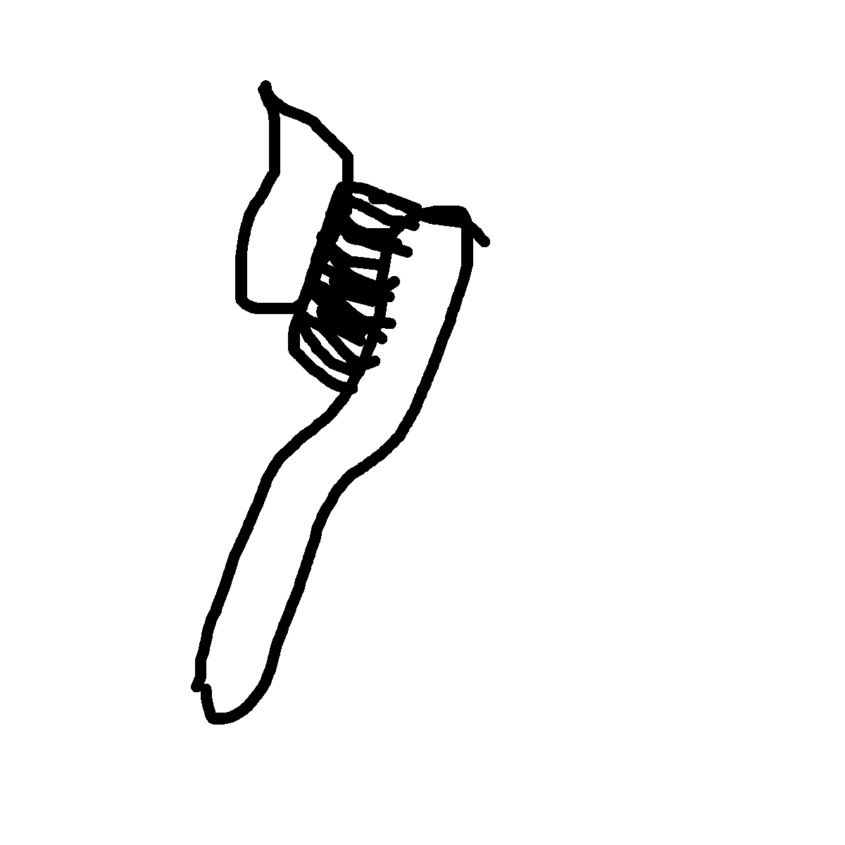 Toothbrush drawing by mikestam195