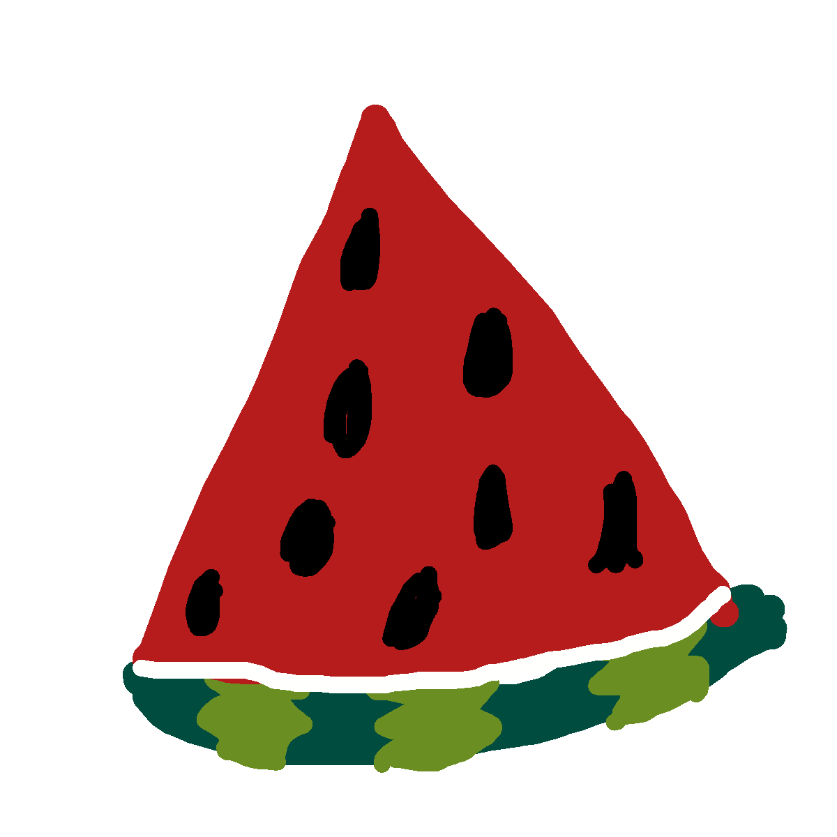 Watermelon drawing by l sakura l