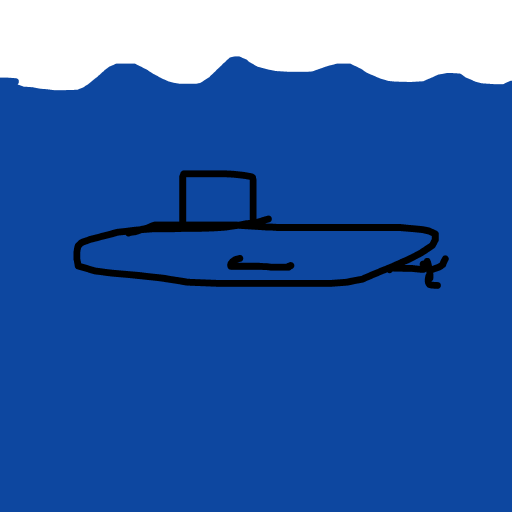Submarine drawing by mr inkwell