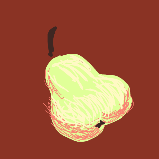 Pear drawing by mjolnirbear