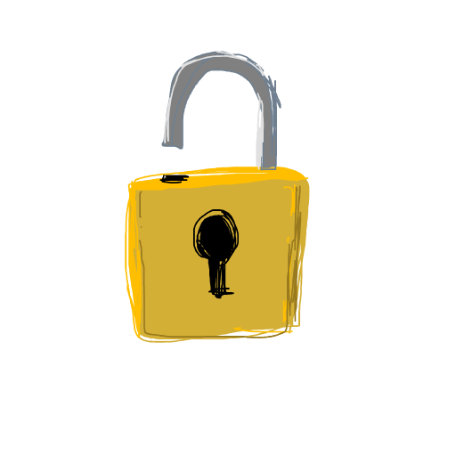 Lock drawing by koko_b_where