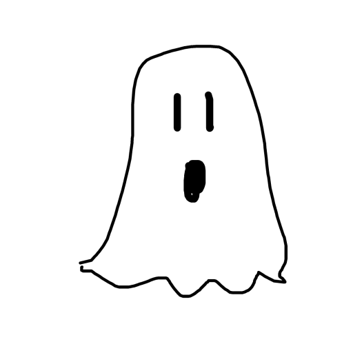 Ghost drawing by rare-dark-spire