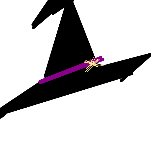 Witch Hat drawing by Gabriella