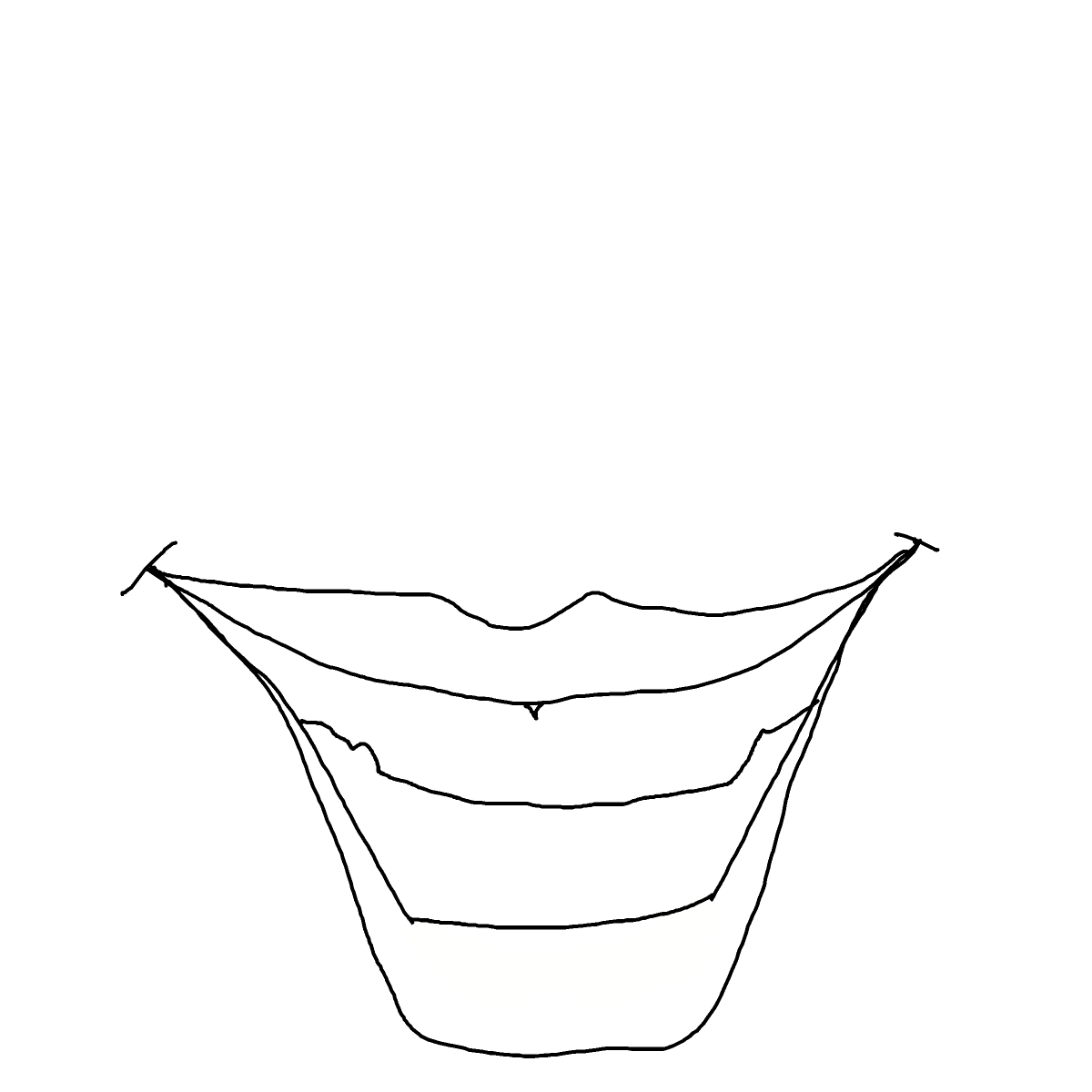 Smile drawing by nuchalant