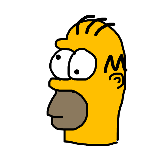 Homer drawing by wind-omega-elite