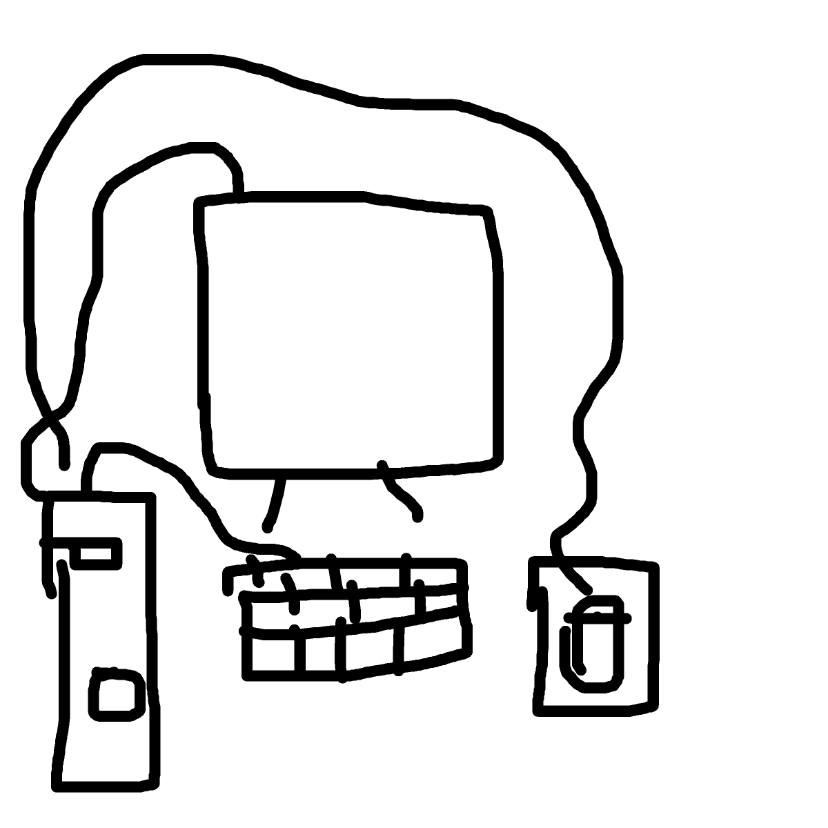 Computer drawing by mikestam195