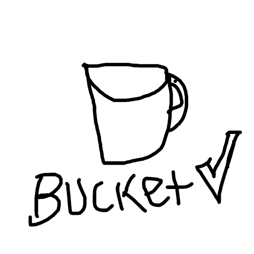 Bucket drawing by light-wind-chief