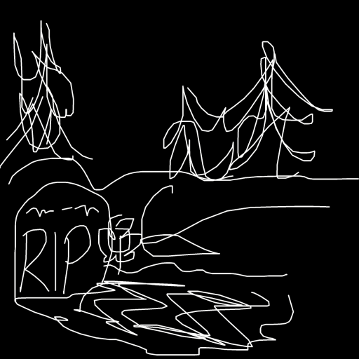 Gravestone drawing by plum-sun-genius