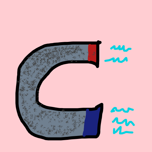 Magnet drawing by dan