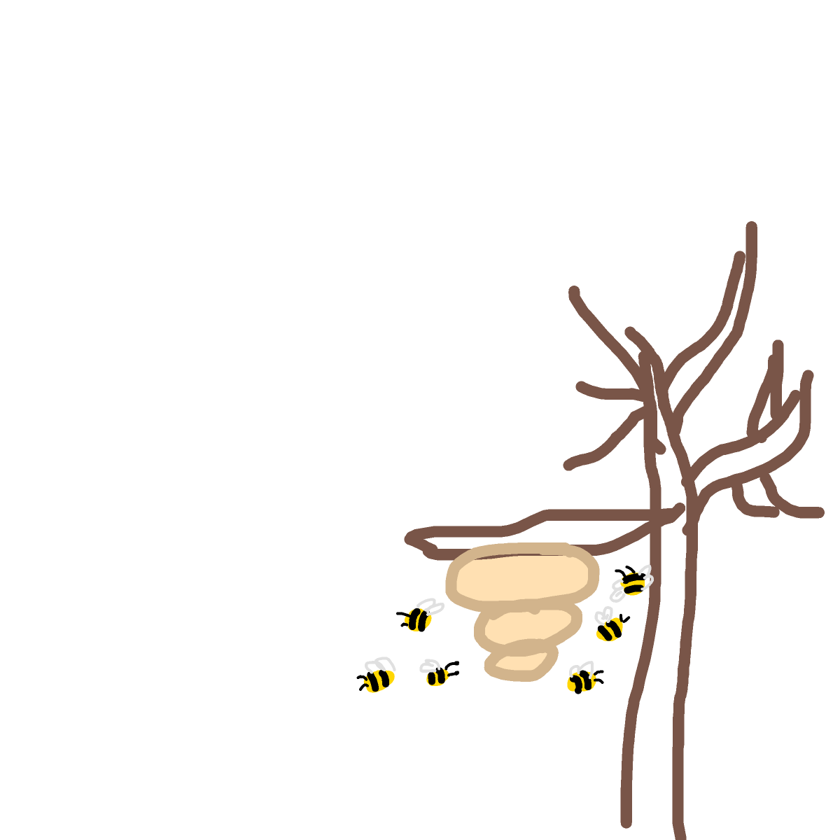 Hive drawing by clear-cyan-drive
