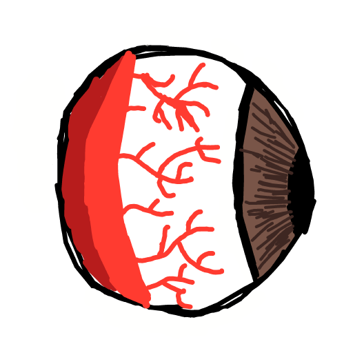 Eyeball drawing by Purokushi