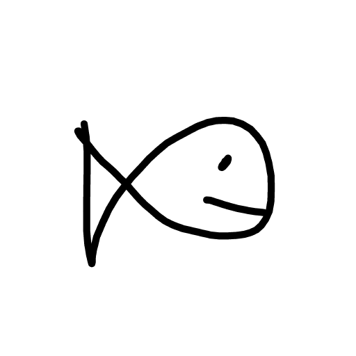 Fish drawing by Mr Doodles
