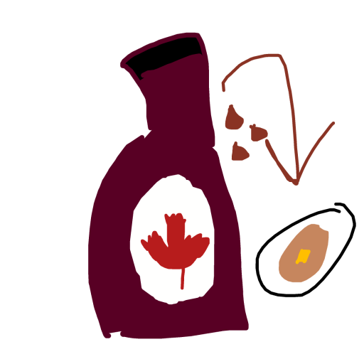 Maple Syrup drawing by tittychakras