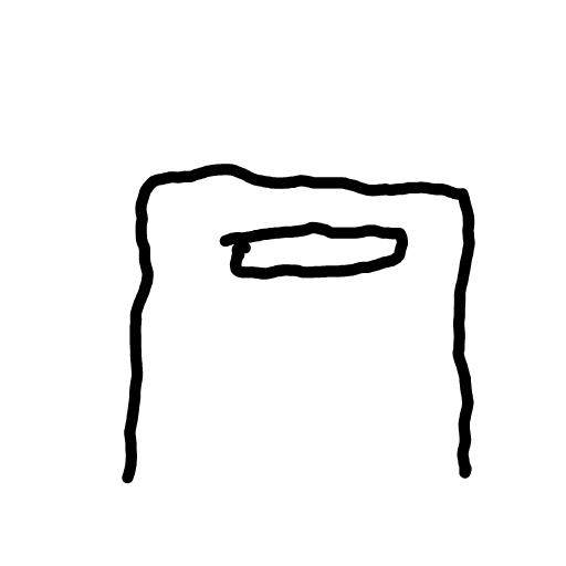 Mail Slot drawing by Santa Mij