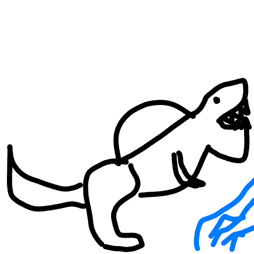 Spinosaurus drawing by deep-free-eye