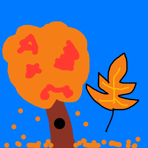 Autumn drawing by paradutchman