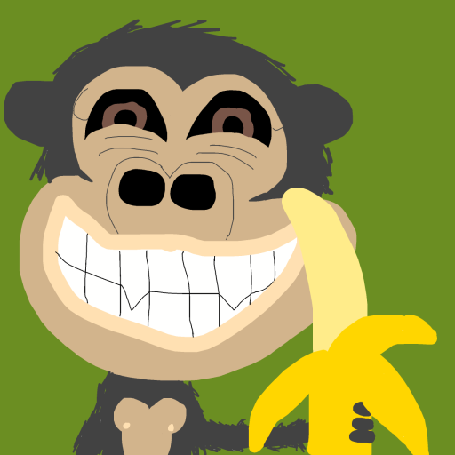 Chimpanzee drawing by jashezilla