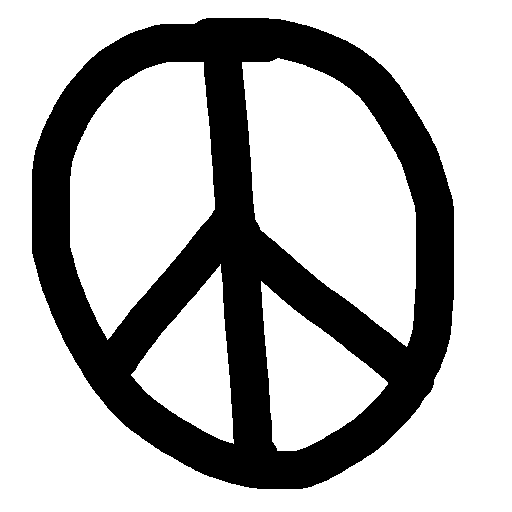 Peace drawing by mikestam195