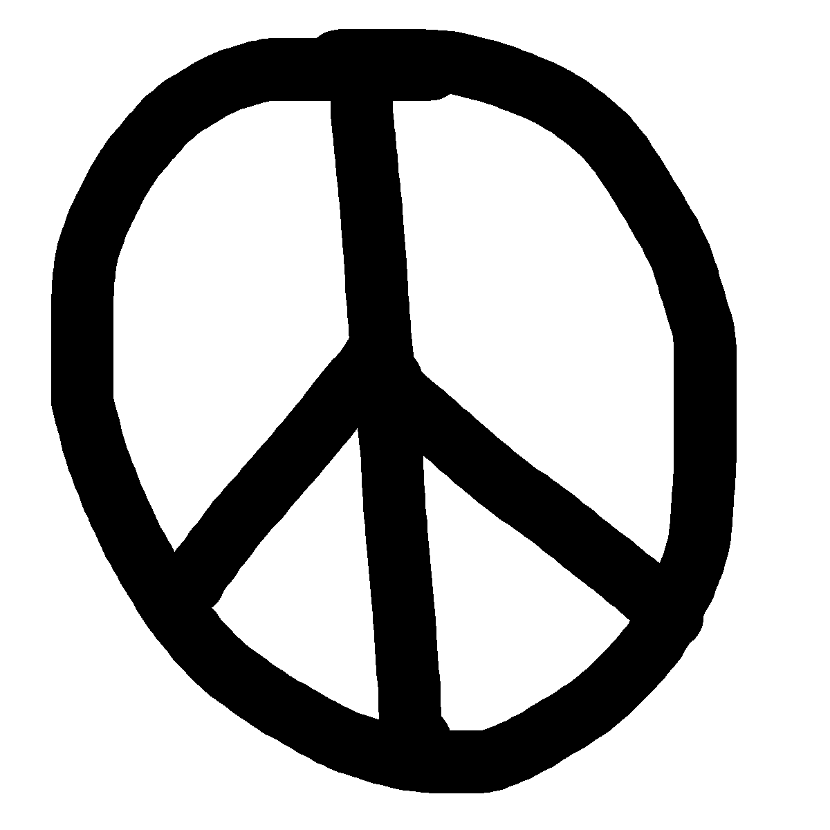Peace drawing by mikestam195