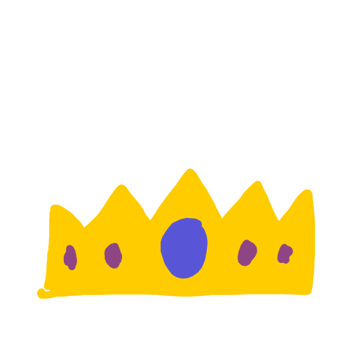 Crown drawing by sand-super-build