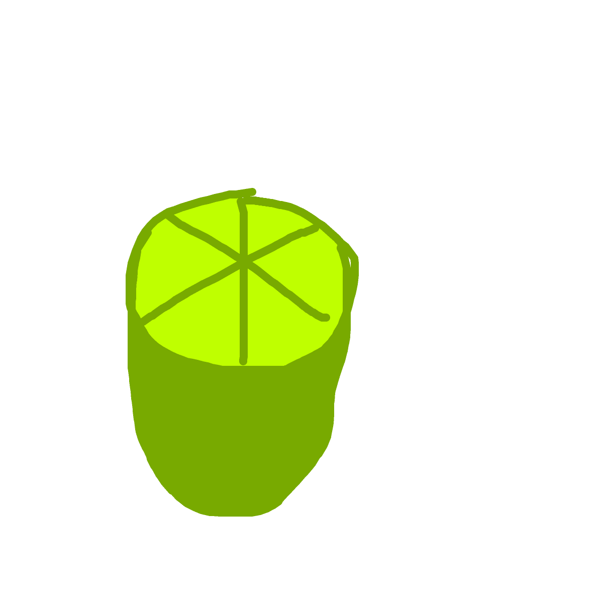Lime drawing by bia