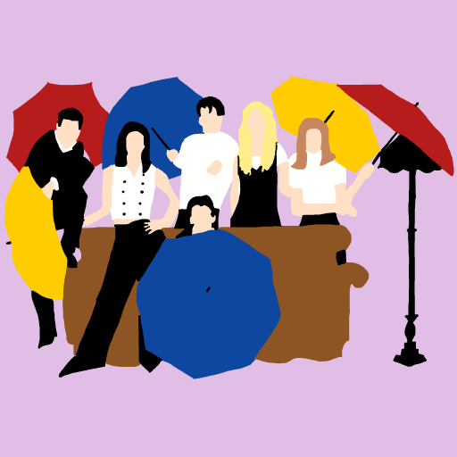 Umbrella drawing by monthra