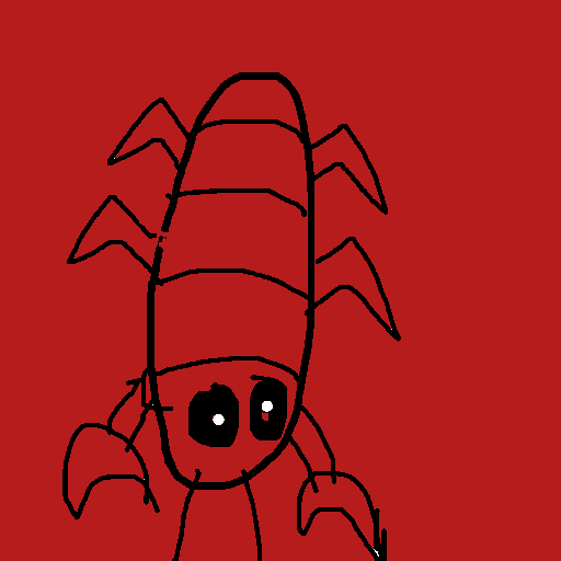 Lobster drawing by mikestam195