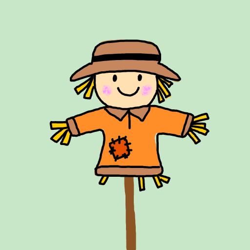 Scarecrow drawing by gamma-coal-wheel