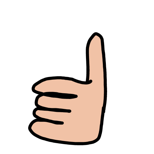 Thumb drawing by Marcos
