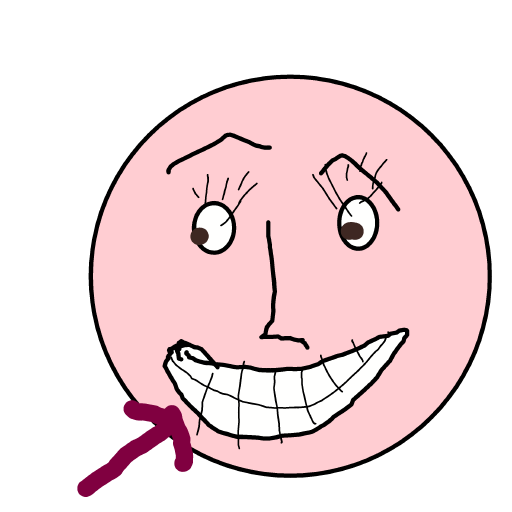 Teeth drawing by sea-wave-artist