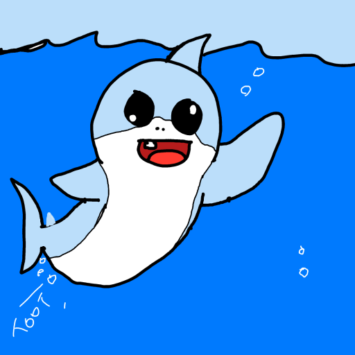 Baby Shark drawing by Meepmorp