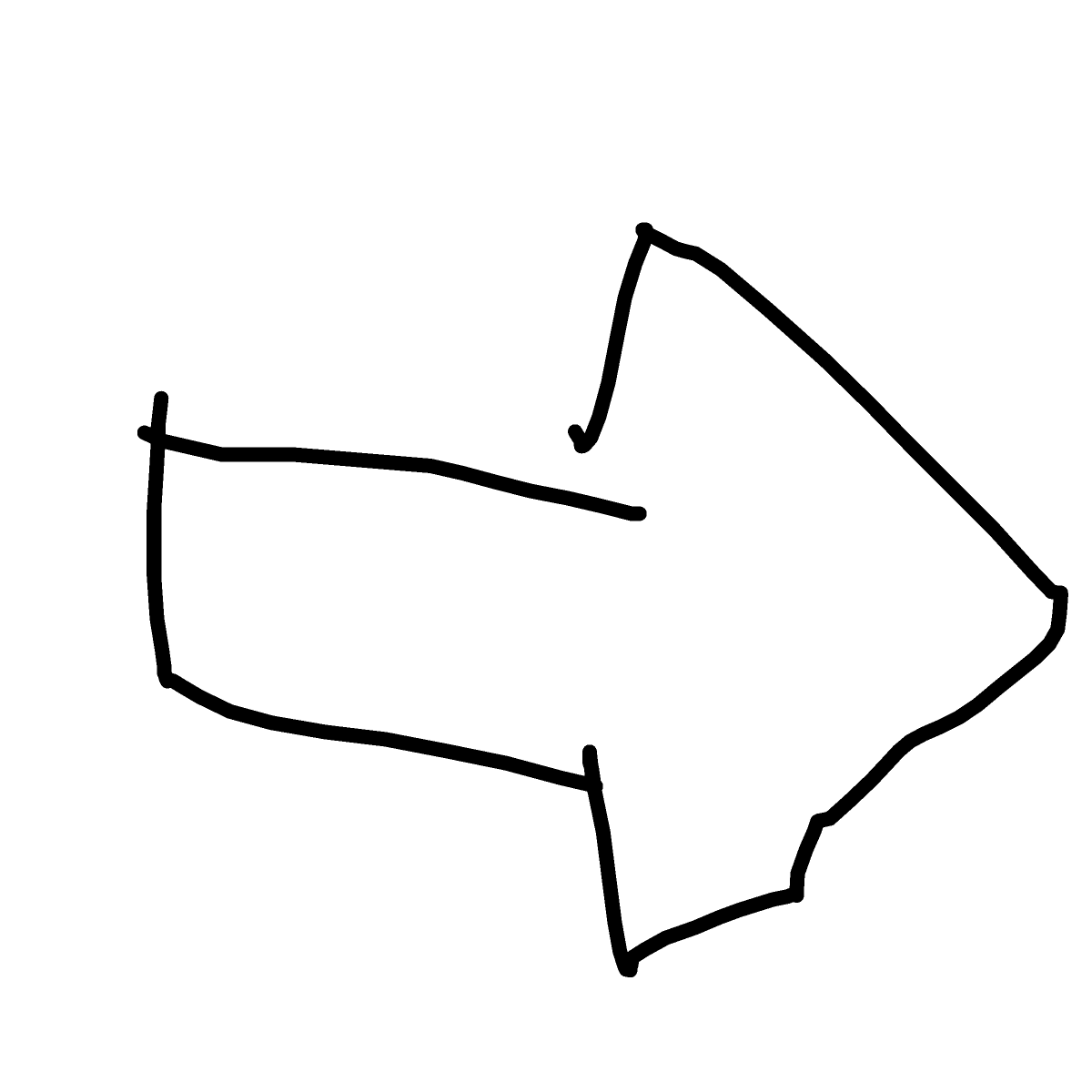 Arrow drawing by dawaan