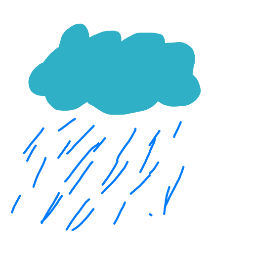 Rain drawing by ishak