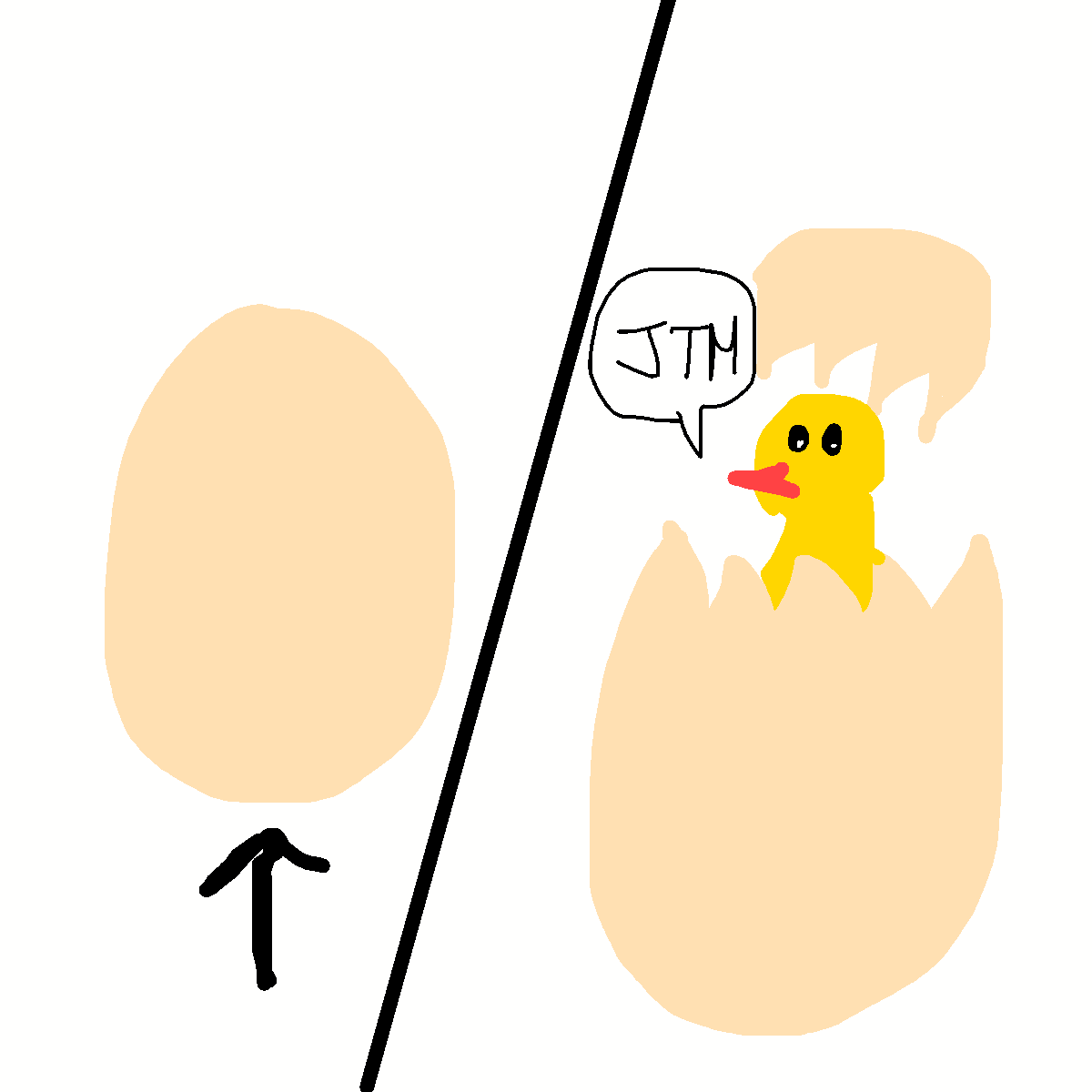 Egg drawing by marcool
