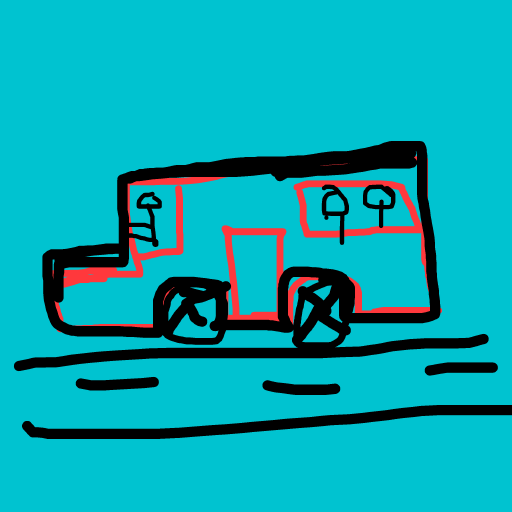 Bus drawing by misha