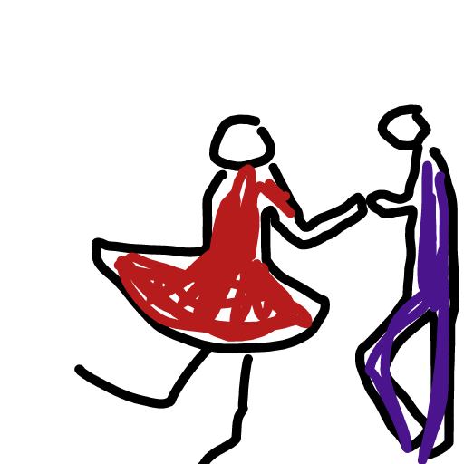 Dancer drawing by Fejlkode