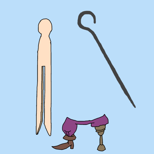 Peg drawing by krissywissy