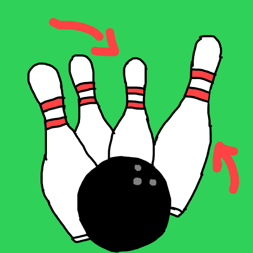 Bowling Pin drawing by dan