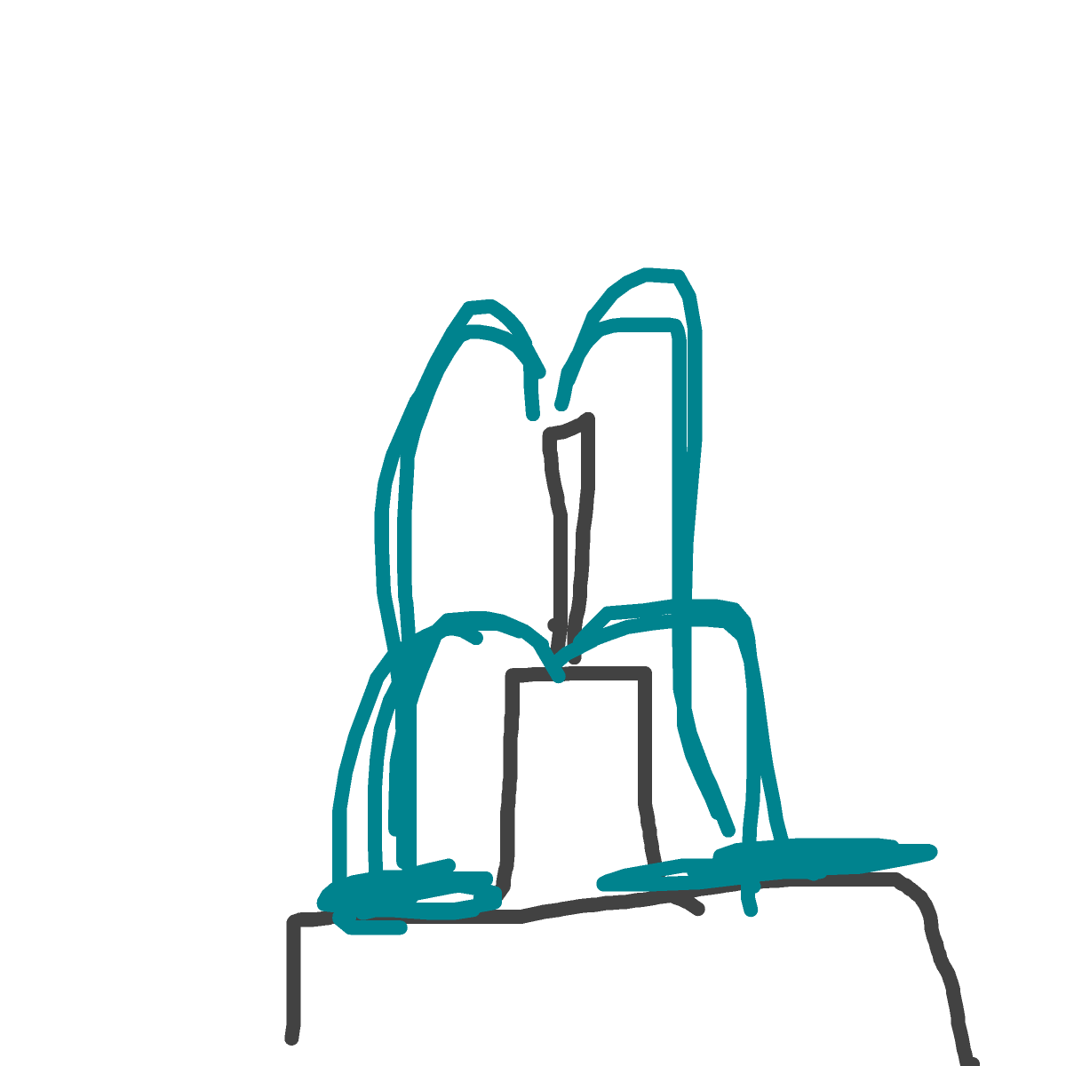 Fountain drawing by draw-true-grace