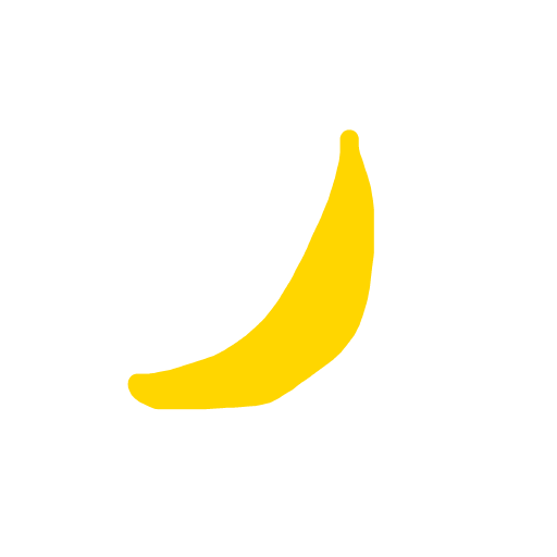 Banana drawing by dapyllil