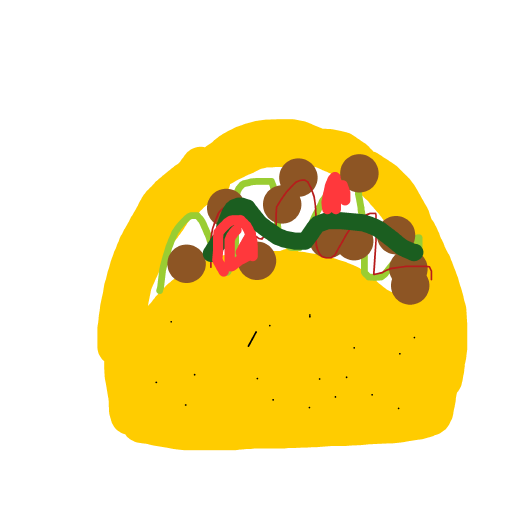 Taco drawing by neesh
