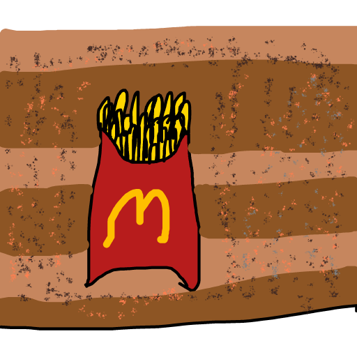 Fries drawing by justin