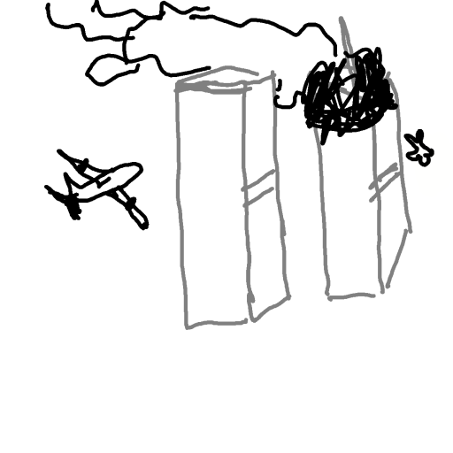 Tower drawing by sappageti spagliato