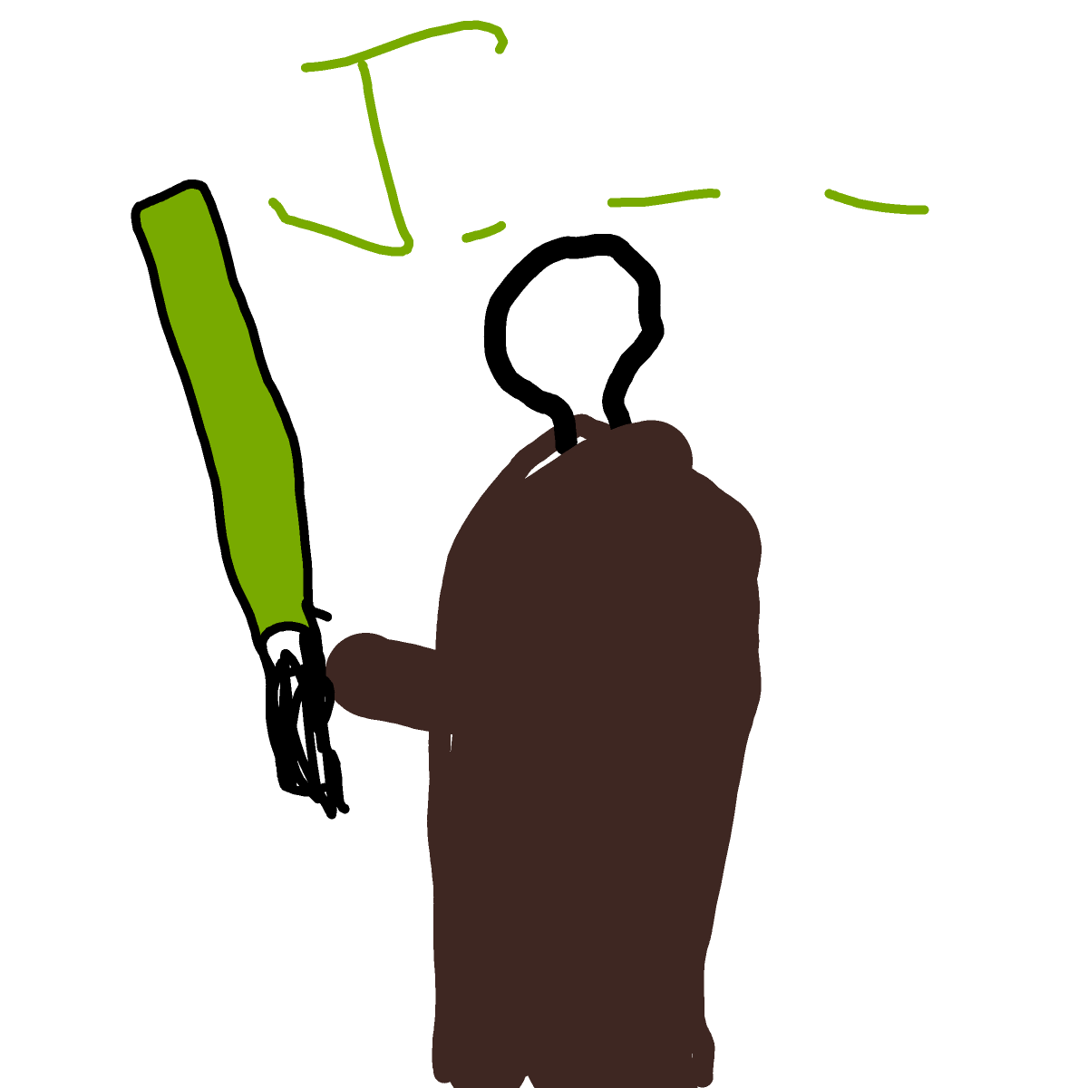 Jedi drawing by open-mega-crown