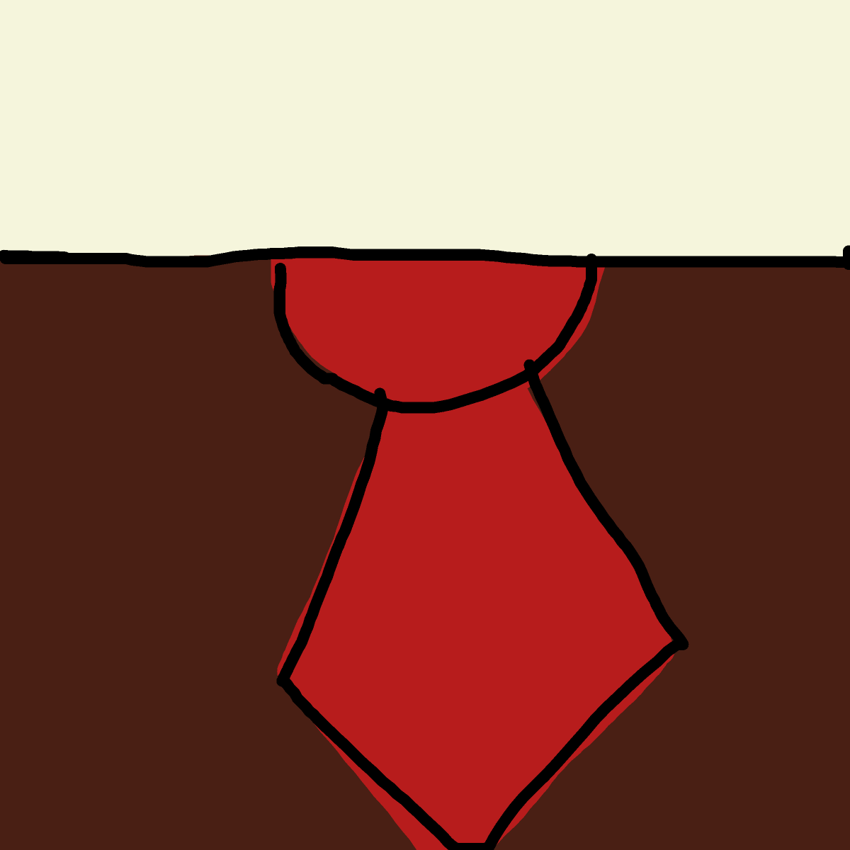 Tie drawing by kind-sure-shape