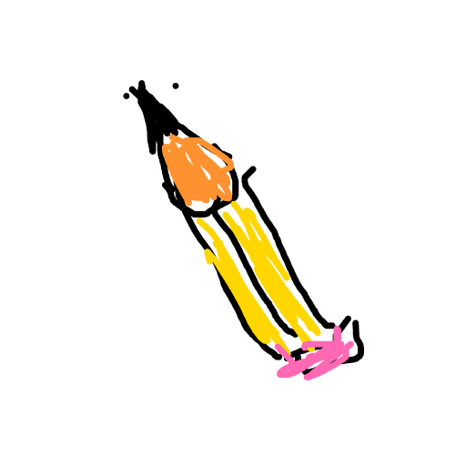 Crayon drawing by pikapikachuu